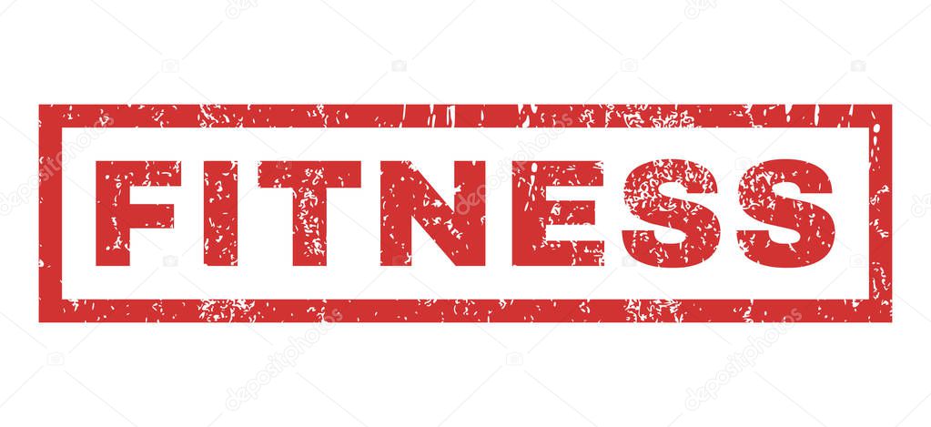 Fitness Rubber Stamp