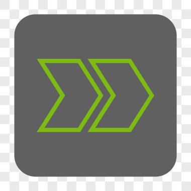 Şu yuvarlak üst karakter kare düğme