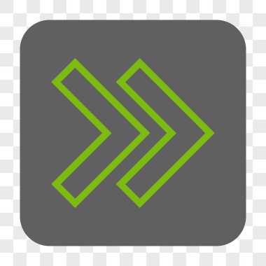 Şu yuvarlak üst karakter kare düğme