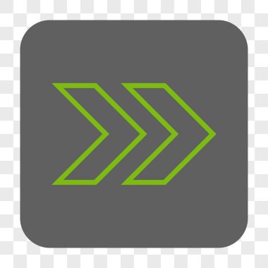 Şu yuvarlak üst karakter kare düğme