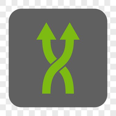 Yuvarlatılmış Kare düğmesini yukarı okları shuffle