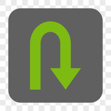 Geri yuvarlatılmış kare düğmesini kapatma