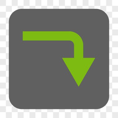 Yuvarlatılmış Kare düğmesini basılı açmak