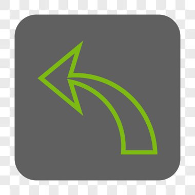 Yuvarlatılmış Kare düğme geri al