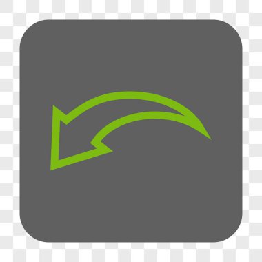 Yuvarlatılmış Kare düğme geri al