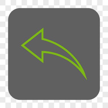 Yuvarlatılmış Kare düğme geri al