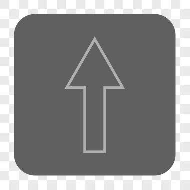 Yuvarlatılmış Kare düğmesini yukarı ok