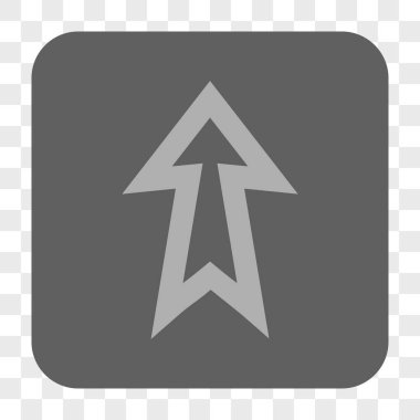 Yuvarlatılmış Kare düğmesini yukarı ok