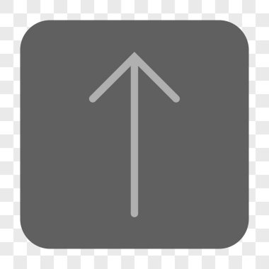 Yuvarlatılmış Kare düğmesini yukarı ok