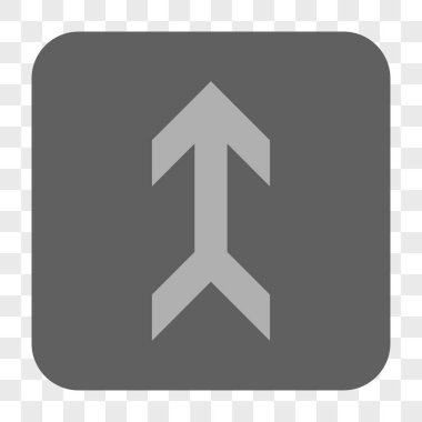 Yuvarlatılmış Kare düğmesini yukarı ok