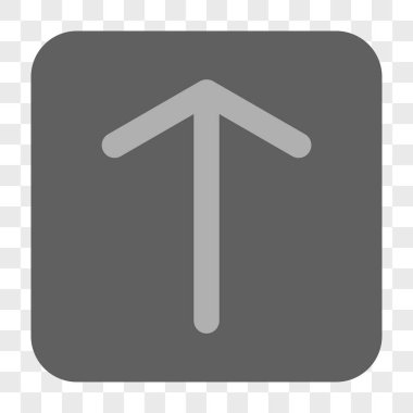 Yuvarlatılmış Kare düğmesini yukarı ok