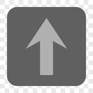 Yuvarlatılmış Kare düğmesini yukarı ok