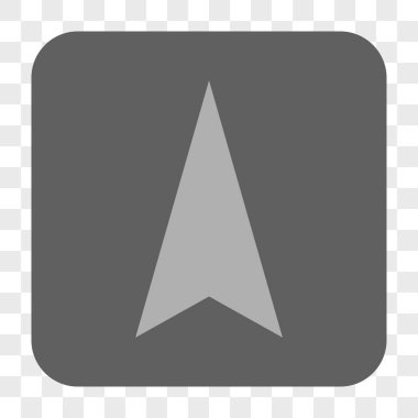 Yuvarlatılmış Kare düğmesini yukarı ok ucu