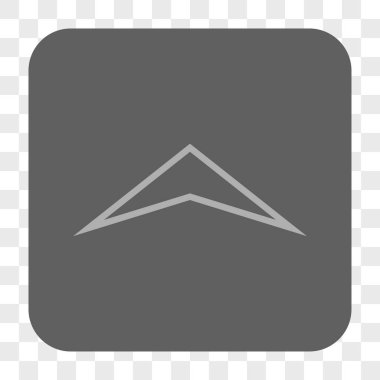 Yuvarlatılmış Kare düğmesini yukarı ok ucu