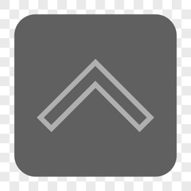 Yuvarlatılmış Kare düğmesini yukarı ok ucu