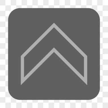 Yuvarlatılmış Kare düğmesini yukarı ok ucu