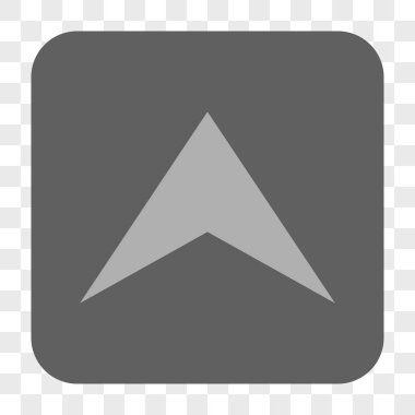 Yuvarlatılmış Kare düğmesini yukarı ok ucu