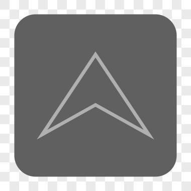 Yuvarlatılmış Kare düğmesini yukarı ok ucu