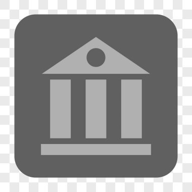 Banka Binası yuvarlak kare düğme