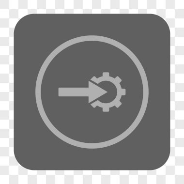 COG Tümleştirme yuvarlak kare düğme