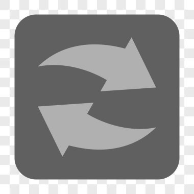 Exchange okları yuvarlak kare düğme