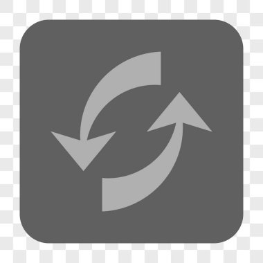 Exchange okları yuvarlak kare düğme