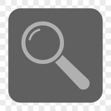 Büyüteç'i yuvarlak kare düğme