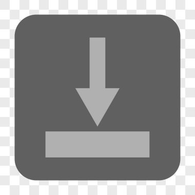 Alt yuvarlak kare düğme hareket