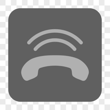 Telefonun çaldığını yuvarlak kare düğme