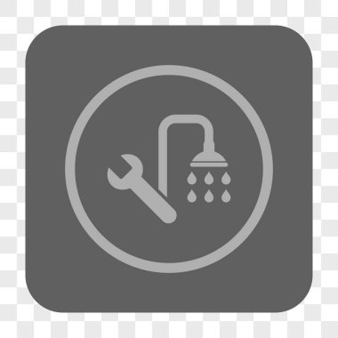 Sıhhi tesisat yuvarlak kare düğme