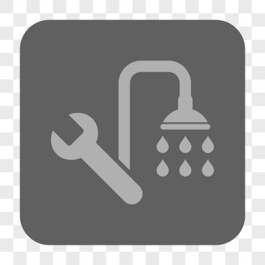 Sıhhi tesisat yuvarlak kare düğme