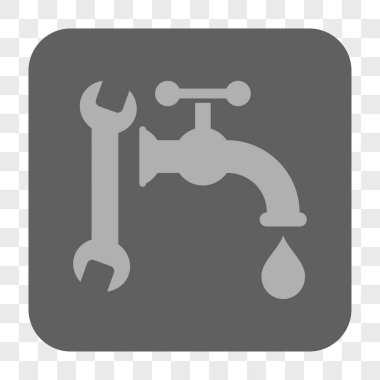 Sıhhi tesisat yuvarlak kare düğme