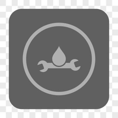 Sıhhi tesisat yuvarlak kare düğme