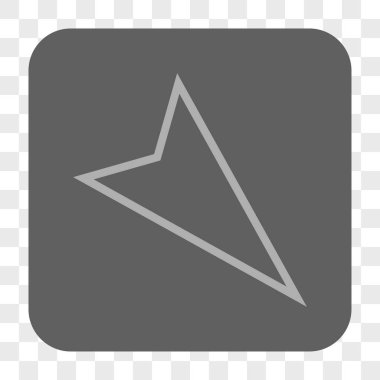 İşaretçi şu aşağı kare düğme yuvarlak