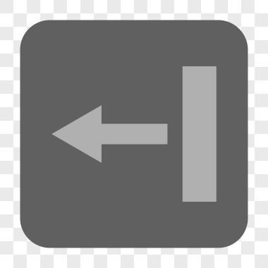 Sol yuvarlak kare düğme çekin