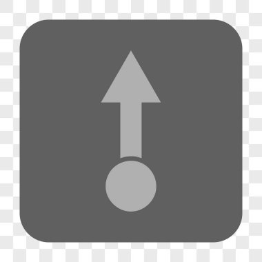 Yuvarlatılmış Kare düğmesini yukarı çekin