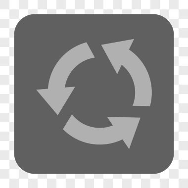 Geri Dönüşümlü Kare Düğmesi