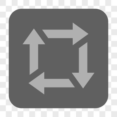 Geri Dönüşümlü Kare Düğmesi