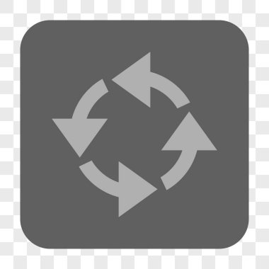 Geri Dönüşümlü Kare Düğmesi