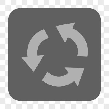 Geri Dönüşümlü Kare Düğmesi