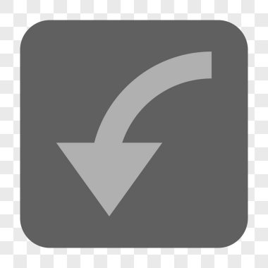 Döndürme Ccw yuvarlak kare düğme