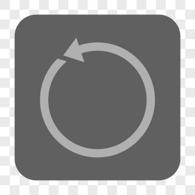 Döndürme Ccw yuvarlak kare düğme