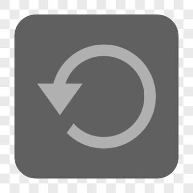 Döndürme Ccw yuvarlak kare düğme