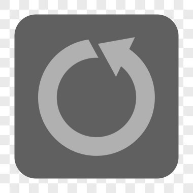 Döndürme Ccw yuvarlak kare düğme