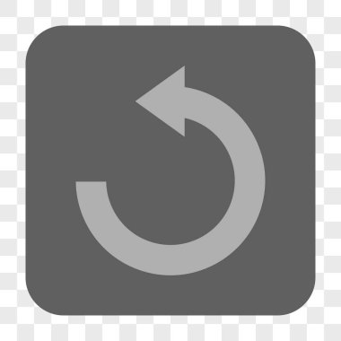 Sola Döndür yuvarlak kare düğme