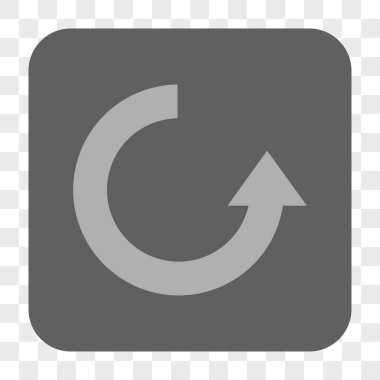 Yuvarlatılmış Kare düğmesini yukarı Döndür