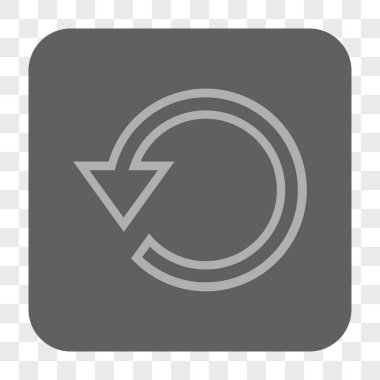 Yuvarlatılmış Kare düğmeyi döndürmek