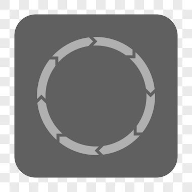 Döndürme yuvarlak kare düğme