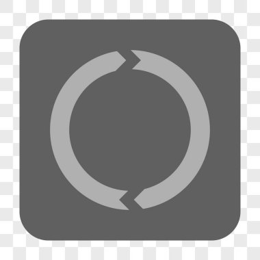 Döndürme yuvarlak kare düğme