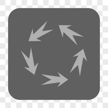 Döndürme yuvarlak kare düğme